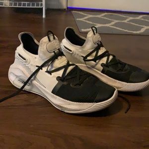 Men’s Black and White Steph Curry 6’s